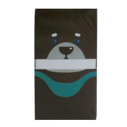 【Endangered Animals it】ふせん <絶滅危機動物/ツキノワグマ君> KPA-003
