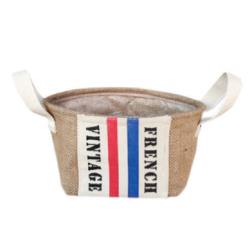 【JUTE】ミニジュートバスケット <French> JBM-002
