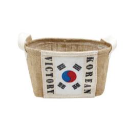 【JUTE】ミニジュートバスケット <Korea> JBM-006