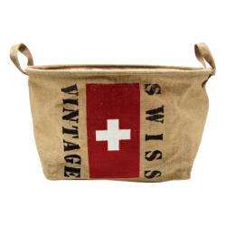 【JUTE】ジュートバスケット <Swiss> JBL-003