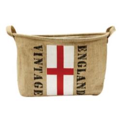 【JUTE】ジュートバスケット <England> JBL-006