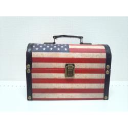 【JUTE】Wood Vintage Box　<Ｌサイズ>　WBA-002